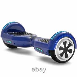 Hoverboard Blue 6.5 Inch Self-balancing Scooter Bluetooth Electric Scooters LED