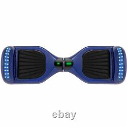 Hoverboard Blue 6.5 Inch Self-balancing Scooter Bluetooth Electric Scooters LED