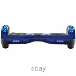 Hoverboard Blue 6.5 Inch Self-balancing Scooter Bluetooth Electric Scooters LED