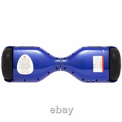 Hoverboard Blue 6.5 Inch Self-balancing Scooter Bluetooth Electric Scooters LED
