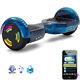 Hoverboard Blue Galaxy Electric Scooters Bluetooth 2 Wheels Led Balance Board-uk