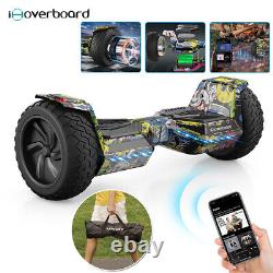 Hoverboard Bluetooth 8.5'' Self-Balancing Board LED Light 2 Wheels Scooter + Bag