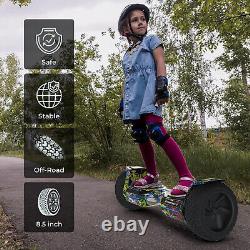 Hoverboard Bluetooth 8.5'' Self-Balancing Board LED Light 2 Wheels Scooter + Bag