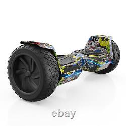 Hoverboard Bluetooth 8.5'' Self-Balancing Board LED Light 2 Wheels Scooter + Bag