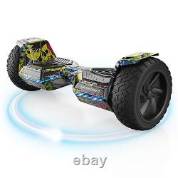 Hoverboard Bluetooth 8.5'' Self-Balancing Board LED Light 2 Wheels Scooter + Bag