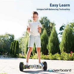 Hoverboard Bluetooth 8.5'' Self-Balancing Board LED Light 2 Wheels Scooter + Bag