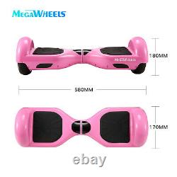 Hoverboard Bluetooth Electric Scooter LED Lights Self-Balancing Scooters