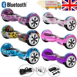 Hoverboard Bluetooth Electric Scooter LED Wheels Lights Self-Balancing Scooters