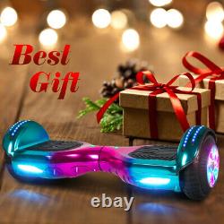 Hoverboard Bluetooth Electric Scooter Self-Balancing Scooters LED Wheels Lights