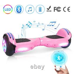 Hoverboard Bluetooth Electric Scooter Self-Balancing Scooters LED Wheels Lights