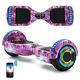 Hoverboard Bluetooth Galaxy Pink Self Balancing Electric Scooters Led Skateboard