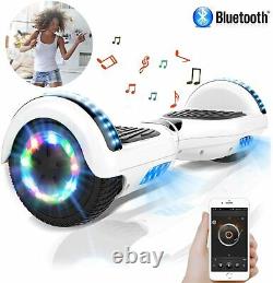 Hoverboard Bluetooth LED Electric Scooter Self Balance Board For Adult&Children