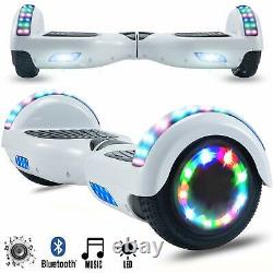 Hoverboard Bluetooth LED Electric Scooter Self Balance Board For Adult&Children