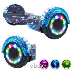 Hoverboard Bluetooth LED Two Wheel Electric Scooter Self Balance 6.5 inch Great