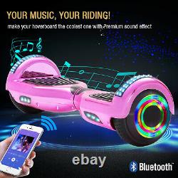 Hoverboard Bluetooth Pink 6.5 Self-Balancing Electric Scooters Kid Segway-UK