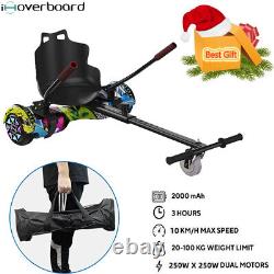 Hoverboard Bluetooth Self-Balance Electric Scooters 2 Wheels Board With Go Kart