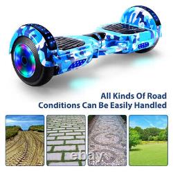 Hoverboard Bluetooth Self-Balancing Electric Scooters LED 2Wheels Hover Board UK