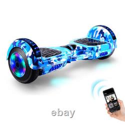 Hoverboard Bluetooth Self-Balancing Electric Scooters LED Hover 2Wheels Board-UK