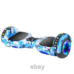 Hoverboard Bluetooth Self-Balancing Electric Scooters LED Hover 2Wheels Board-UK