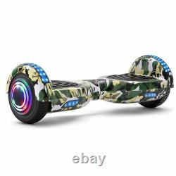 Hoverboard Camo Green 6.5'' Electric Scooter 2Wheels Self-Balancing Skateboard