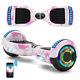 Hoverboard Camouflage Pink Self-balancing Electric Scooters Bluetooth Led Segway