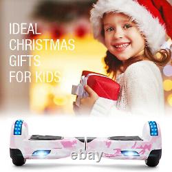 Hoverboard Camouflage Pink Self-Balancing Electric Scooters Bluetooth LED Segway