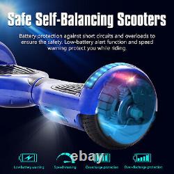 Hoverboard For Kids Blue Segway Bluetooth Music Self-Balancing Scooters LED UK