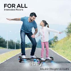Hoverboard For Kids Bluetooth Self Balancing Electric Scooters LED Balance Board