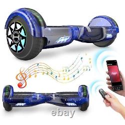 Hoverboard For Kids Bluetooth Self Balancing Electric Scooters LED Light with Bag