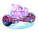 Hoverboard Galaxy Pink Bluetooth Electric Scooters 2wheels Balance Skateboard-uk