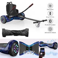Hoverboard H2 Bluetooth Self Balancing Electric Scooters LED 500W Bundle Go Kart