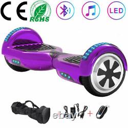 Hoverboard Kid 6.5 Inch Bluetooth Electric Scooters LED Self-Balancing Scooter