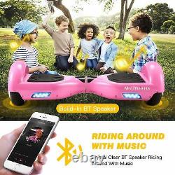 Hoverboard Kid Adlut 6.5 Bluetooth Electric Scooters LED Self-Balancing Scooter