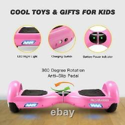 Hoverboard Kid Adlut 6.5 Bluetooth Electric Scooters LED Self-Balancing Scooter