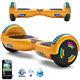 Hoverboard Kid Self-balancing Electric Scooters 6.5 Inch Bluetooth Segway Gold