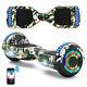 Hoverboard Kids Camouflage Electric Scooters Bluetooth Segway Led Balance Board