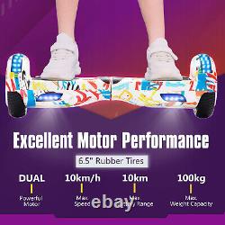 Hoverboard Kids Segway Bluetooth 2 Wheels Self-Balancing Electric Scooters LED