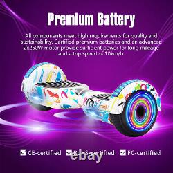 Hoverboard Kids Segway Bluetooth 2 Wheels Self-Balancing Electric Scooters LED