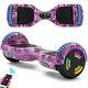 Hoverboard Pink Galaxy 6.5 Inch Electric Scooters 2 Wheels Self Balance Board-uk