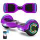 Hoverboard Purple Bluetooth Self-balancing Scooters Electric Hover Segway Board