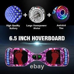 Hoverboard Segway Bluetooth Electric Self-Balancing Scooters LED Light For Kids
