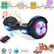 Hoverboard Self Balancing Electric Scooters Bluetooth Led Skateboard With Uk Plug