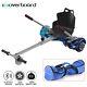 Hoverboard And Kart Bundle 6.5'' Scooter Bluetooth Self Balance With Led Carry Bag