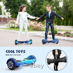 Hoverboard and Kart Bundle 6.5'' Scooter Bluetooth Self Balance with LED Carry Bag