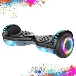 Hoverboard for Kids Self-Balancing Electric Scooters Bluetooth Black Hoverboards