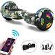 Hoverbord 6.5 Inch Bluetooth Speaker Self Balance Scooter Led Electric Scooters