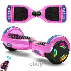 Hoverbord 6.5 Inch Bluetooth Speaker Self Balance Scooter LED Electric Scooters