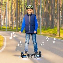 Hoverbord 6.5 Self Balance Scooter LED Electric Scooters with Bluetooth Speaker