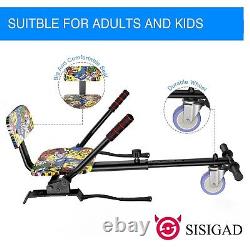 Hoverkart Go Kart Balancing for Hoverboard Self Balance Scooter Hover Cart Gifts