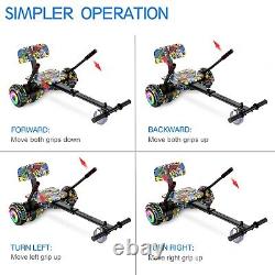 Hoverkart Go Kart Balancing for Hoverboard Self Balance Scooter Hover Cart Gifts